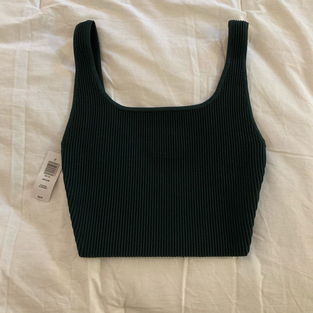 Forest Green Babaton Arjun Knit Top